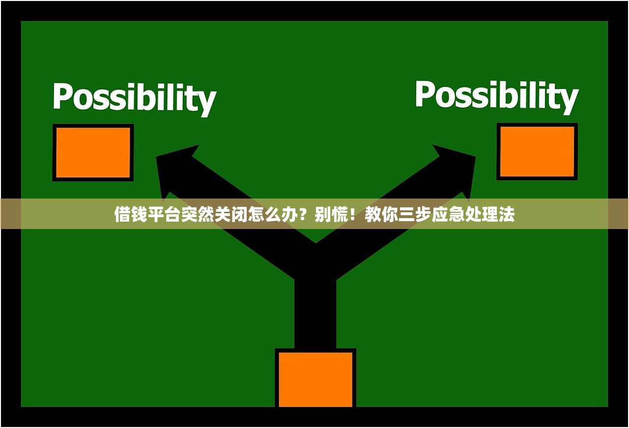 借钱平台突然关闭怎么办？别慌！教你三步应急处理法