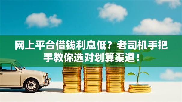 网上平台借钱利息低？老司机手把手教你选对划算渠道！
