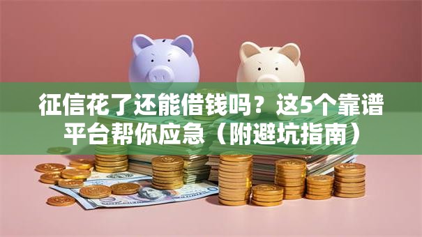 征信花了还能借钱吗？这5个靠谱平台帮你应急（附避坑指南）