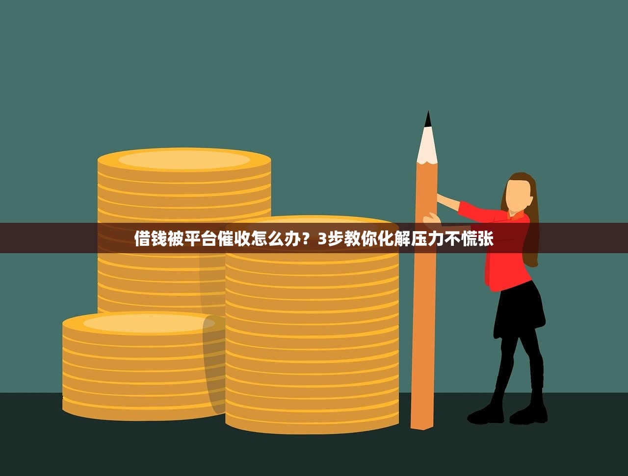 借钱被平台催收怎么办？3步教你化解压力不慌张