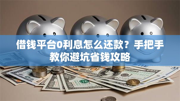 借钱平台0利息怎么还款？手把手教你避坑省钱攻略