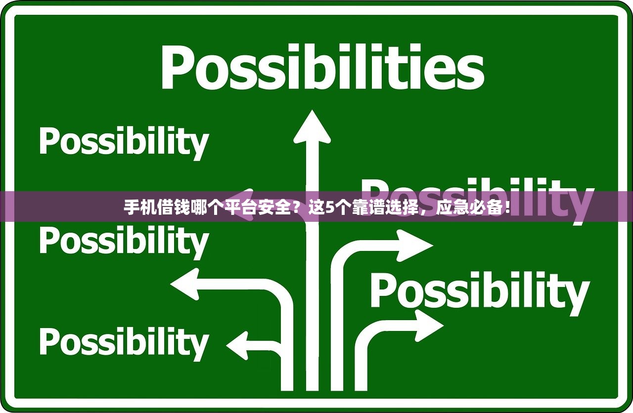 手机借钱哪个平台安全？这5个靠谱选择，应急必备！
