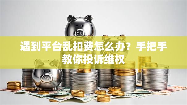 遇到平台乱扣费怎么办？手把手教你投诉维权