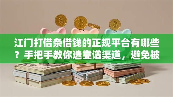 江门打借条借钱的正规平台有哪些？手把手教你选靠谱渠道，避免被坑！