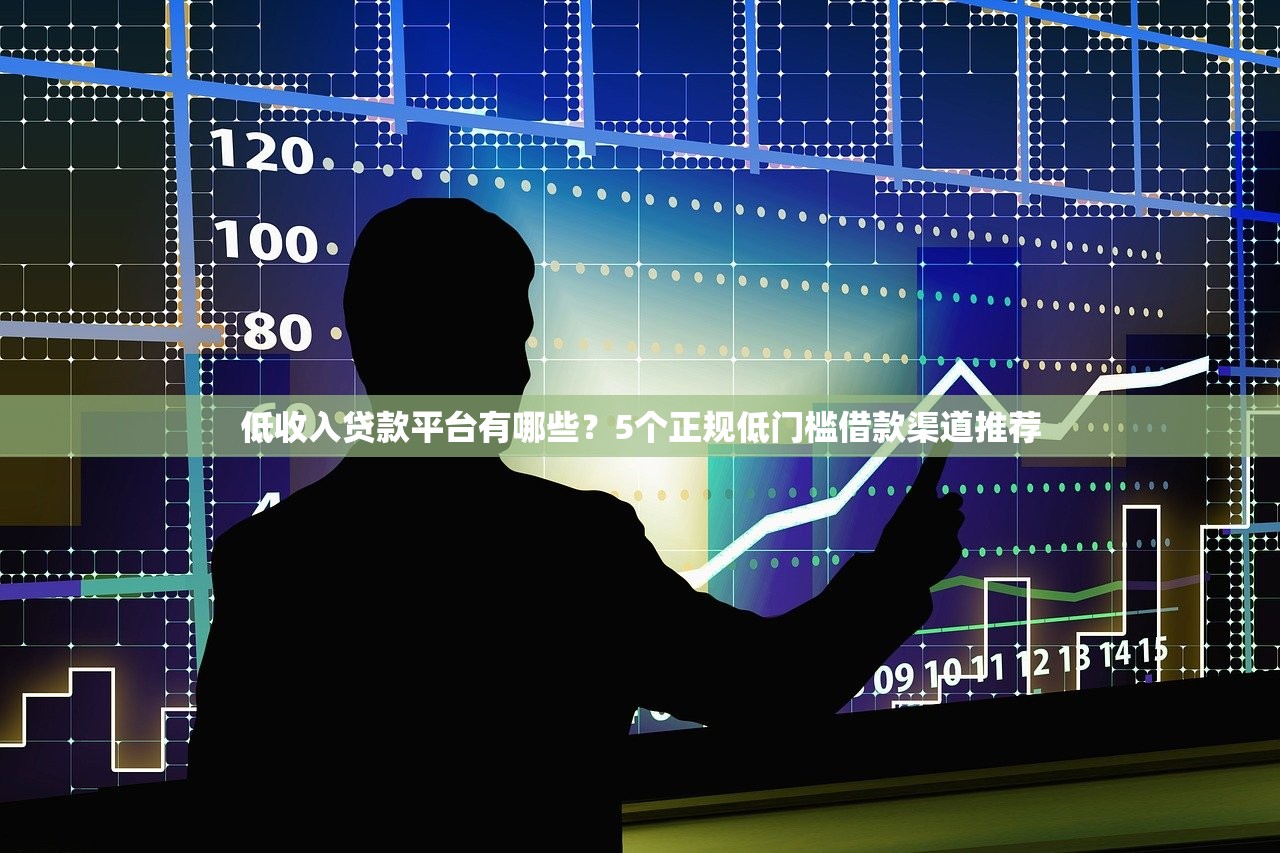 低收入贷款平台有哪些？5个正规低门槛借款渠道推荐