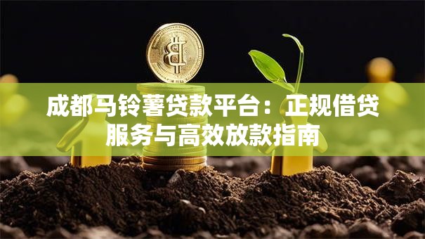 成都马铃薯贷款平台：正规借贷服务与高效放款指南