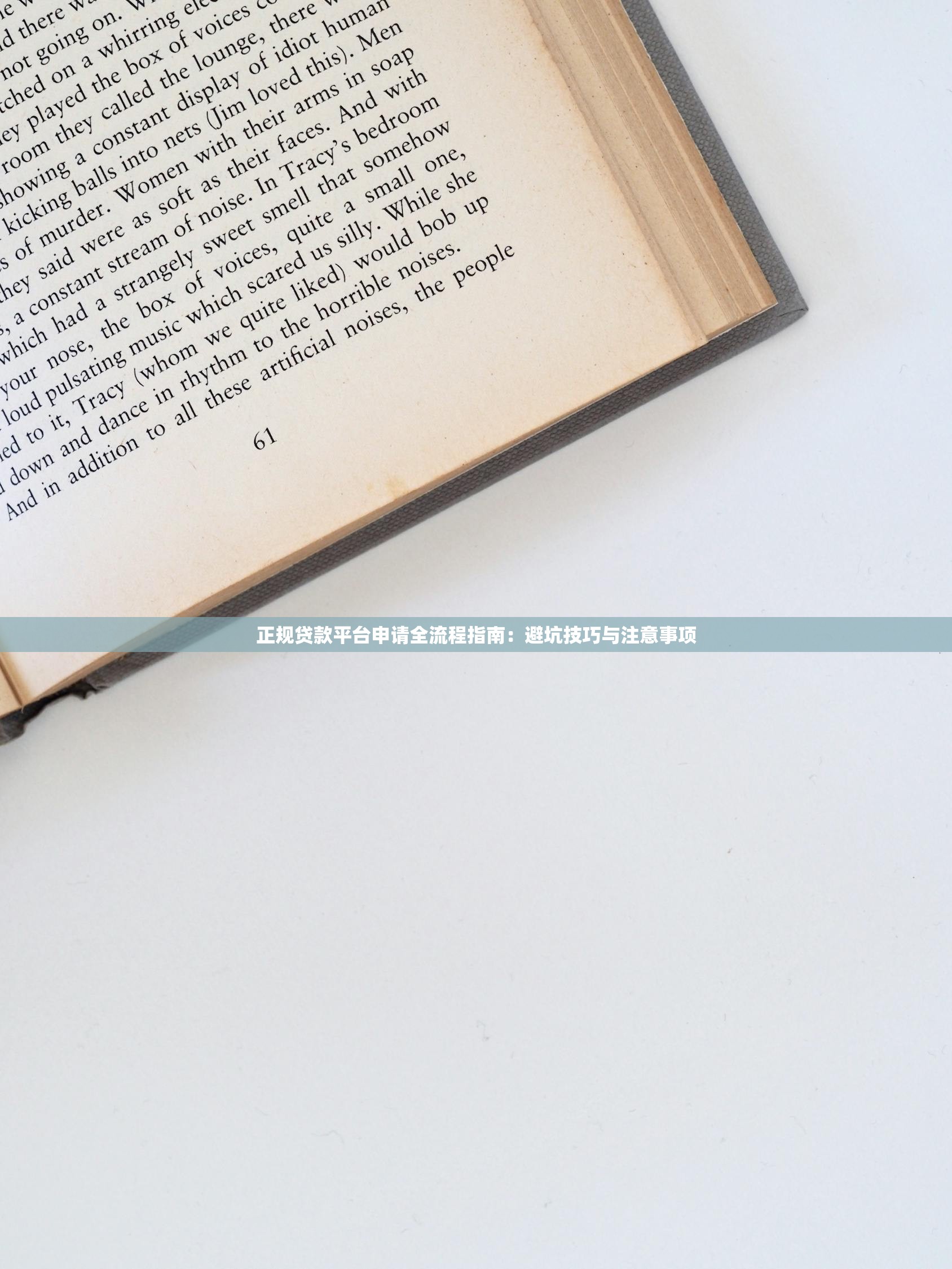 正规贷款平台申请全流程指南:避坑技巧与注意事项 正规贷款平台申请全流程指南:避坑技巧与注意事项