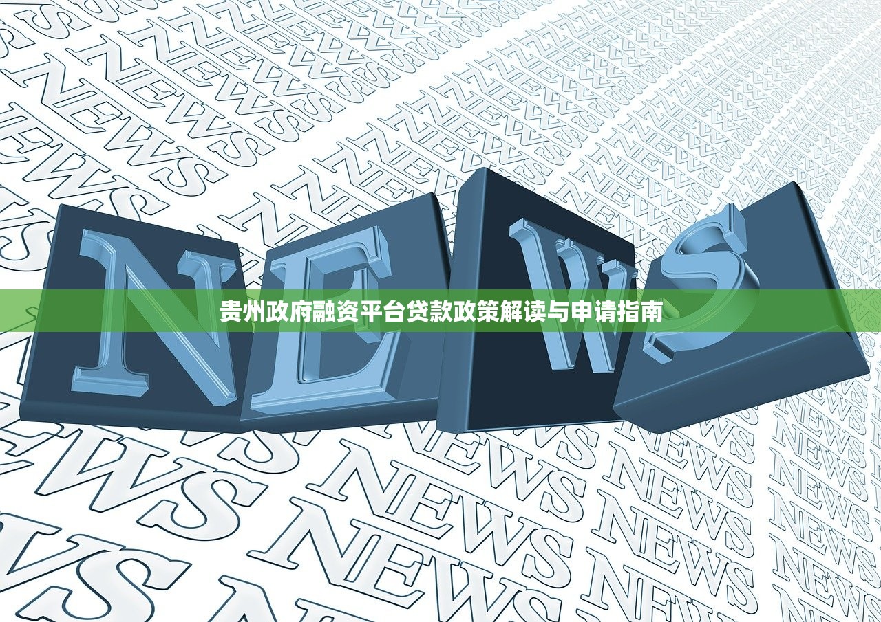 贵州政府融资平台贷款政策解读与申请指南 贵州政府融资平台贷款政策解读与申请指南
