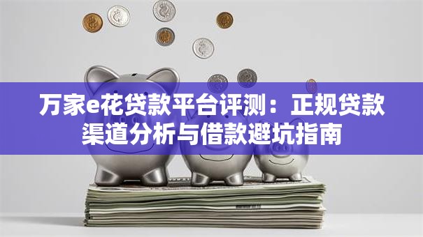 万家e花贷款平台评测：正规贷款渠道分析与借款避坑指南