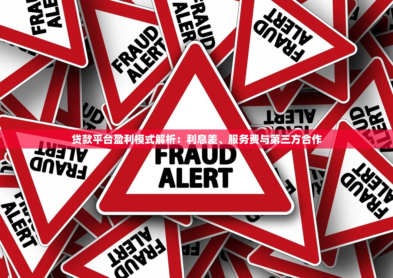 贷款平台盈利模式解析：利息差、服务费与第三方合作