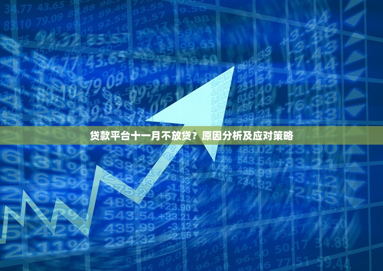 贷款平台十一月不放贷？原因分析及应对策略