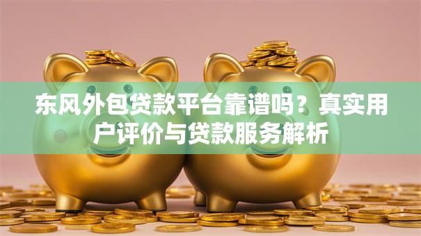 东风外包贷款平台靠谱吗？真实用户评价与贷款服务解析