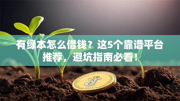 有绿本怎么借钱？这5个靠谱平台推荐，避坑指南必看！