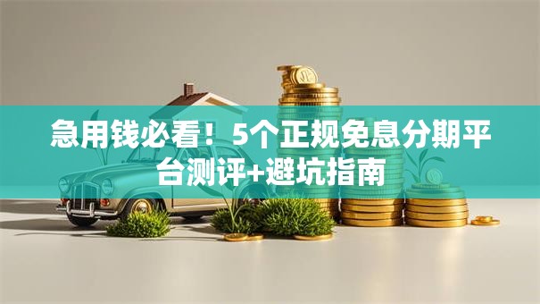 急用钱必看！5个正规免息分期平台测评+避坑指南