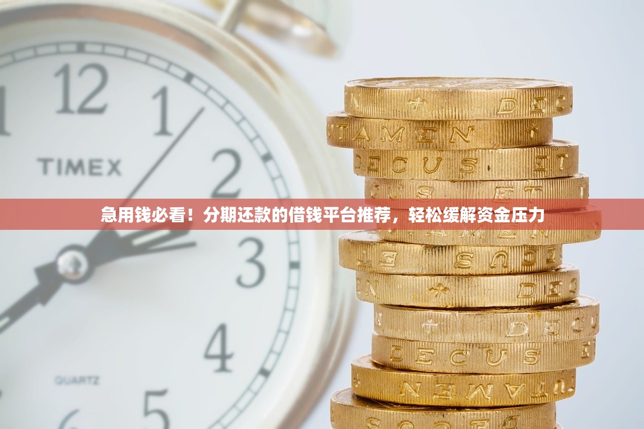 急用钱必看！分期还款的借钱平台推荐，轻松缓解资金压力