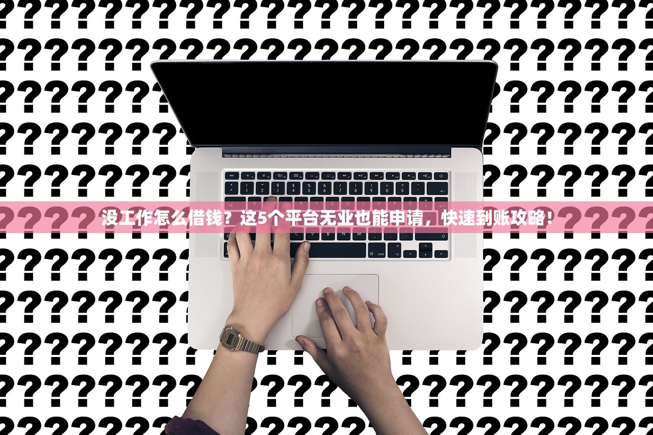没工作怎么借钱？这5个平台无业也能申请，快速到账攻略！