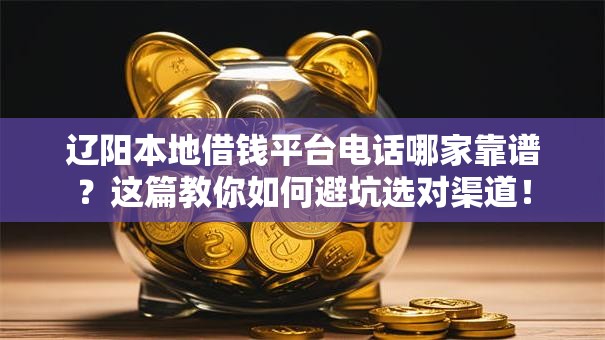 辽阳本地借钱平台电话哪家靠谱？这篇教你如何避坑选对渠道！