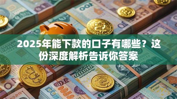 2025年能下款的口子有哪些？这份深度解析告诉你答案