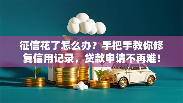 征信花了怎么办？手把手教你修复信用记录，贷款申请不再难！