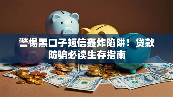 警惕黑口子短信轰炸陷阱！贷款防骗必读生存指南