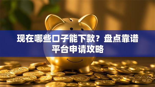 现在哪些口子能下款？盘点靠谱平台申请攻略