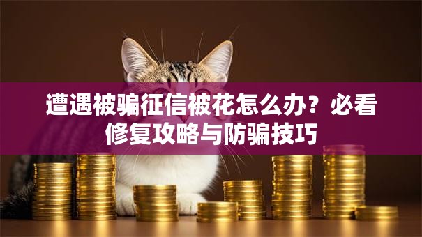 遭遇被骗征信被花怎么办？必看修复攻略与防骗技巧