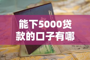 能下5000贷款的口子有哪些？最新申请攻略+真实案例分析