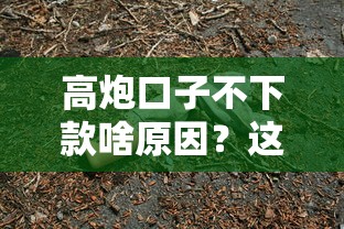 高炮口子不下款啥原因？这5个坑千万别踩！
