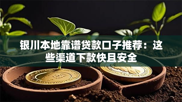 银川本地靠谱贷款口子推荐：这些渠道下款快且安全