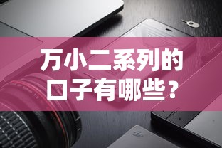 万小二系列的口子有哪些？这些产品靠谱吗？深度测评来啦！