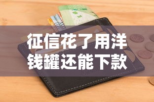 征信花了用洋钱罐还能下款吗？实测申请条件+避坑指南