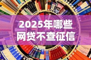 2025年哪些网贷不查征信和大数据？最新渠道解析