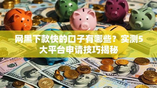 网黑下款快的口子有哪些？实测5大平台申请技巧揭秘
