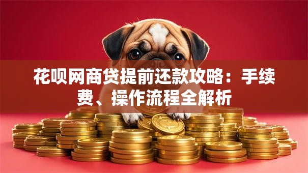 花呗网商贷提前还款攻略：手续费、操作流程全解析
