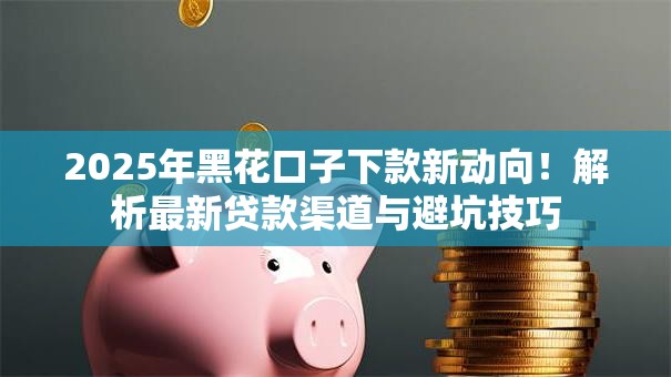 2025年黑花口子下款新动向！解析最新贷款渠道与避坑技巧