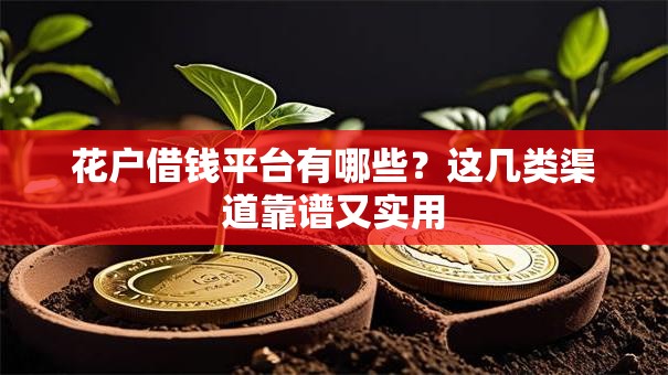 花户借钱平台有哪些？这几类渠道靠谱又实用