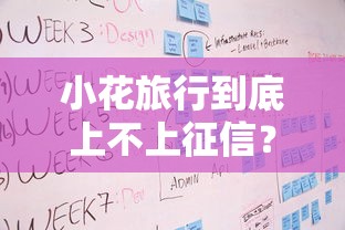 小花旅行到底上不上征信？解析分期产品与征信关联