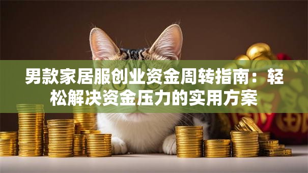 男款家居服创业资金周转指南：轻松解决资金压力的实用方案