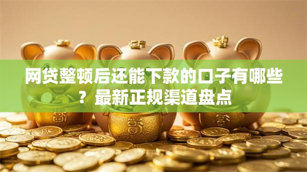 网贷整顿后还能下款的口子有哪些？最新正规渠道盘点