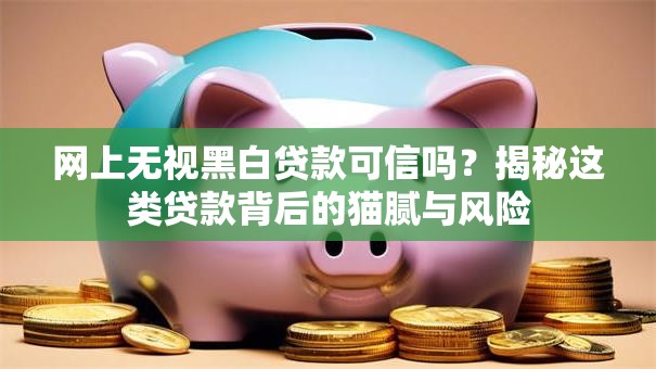 网上无视黑白贷款可信吗？揭秘这类贷款背后的猫腻与风险