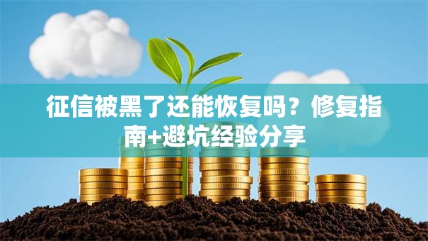征信被黑了还能恢复吗？修复指南+避坑经验分享