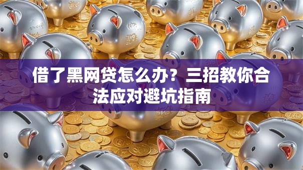 借了黑网贷怎么办？三招教你合法应对避坑指南
