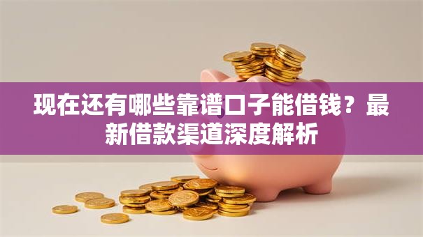 现在还有哪些靠谱口子能借钱？最新借款渠道深度解析