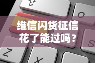 维信闪货征信花了能过吗？真实申请经验+避坑指南