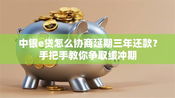 中银e贷怎么协商延期三年还款？手把手教你争取缓冲期