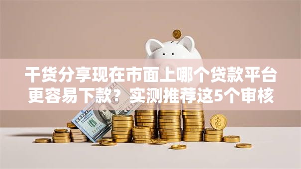 干货分享现在市面上哪个贷款平台更容易下款？实测推荐这5个审核快、下款稳的渠道！