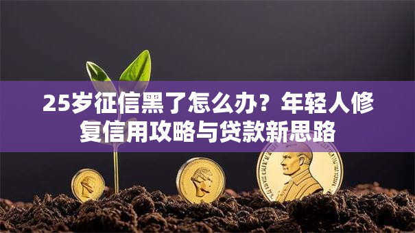 25岁征信黑了怎么办？年轻人修复信用攻略与贷款新思路