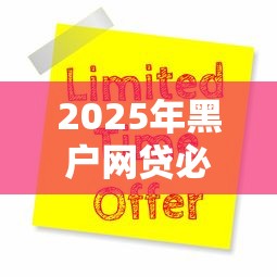 2025年黑户网贷必过攻略：5000额度申请技巧大揭秘