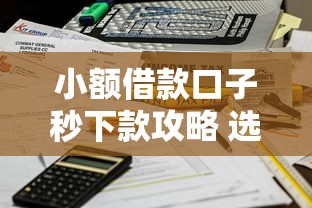 小额借款口子秒下款攻略 选对平台快速到账不踩坑