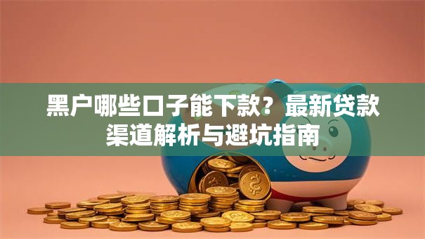 黑户哪些口子能下款？最新贷款渠道解析与避坑指南